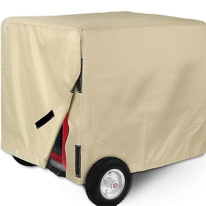 Waterproof Universal Generator Cover Beige 97*76*76cm