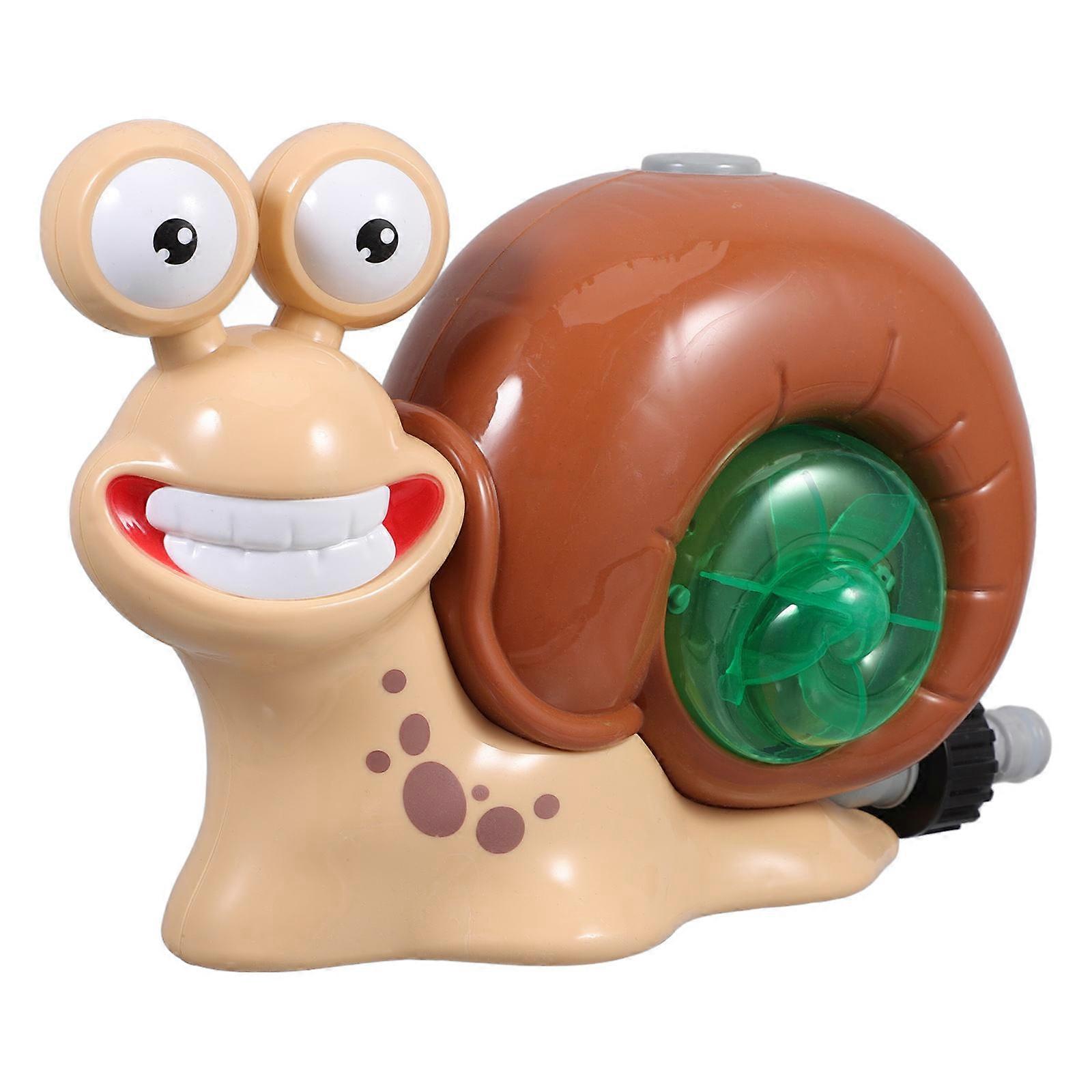 Snail Shaped Water Sprinkler for Kids Summer Outdoor Garden Fun with ABS Material Assorted Color