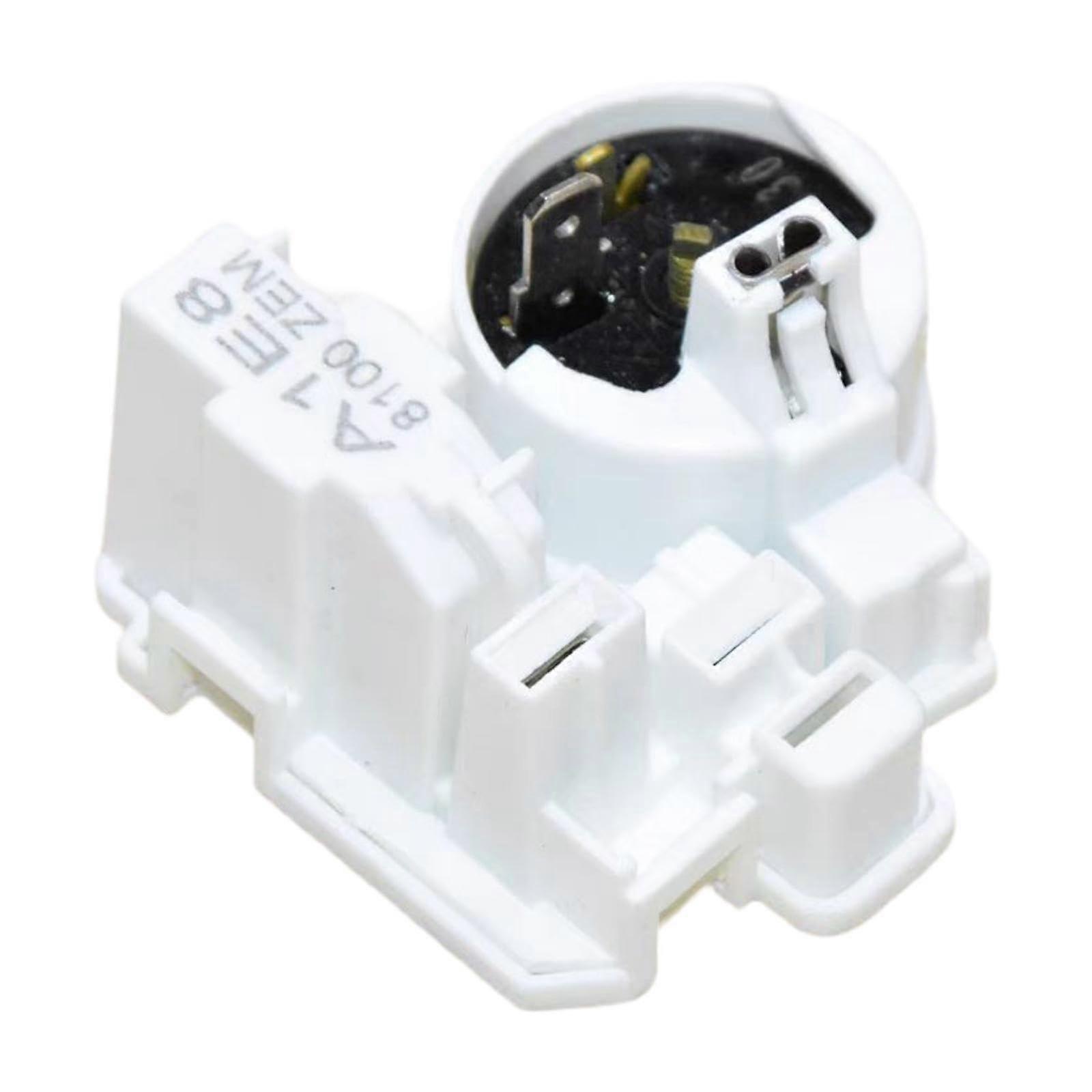 QP315/C PTC Starter Relay Overload Protector For Refrigerator Compressor Replacement Part 1.89 X 1.69 Inch No Pin