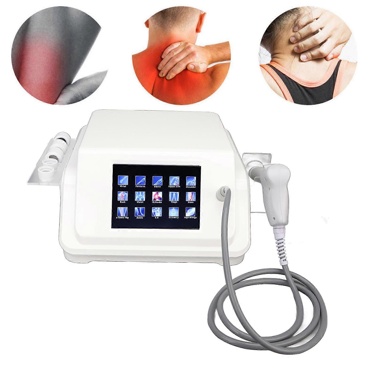 Pneumatic Shockwave Therapy Machine 220V AU Plug Deep Tissue Massage