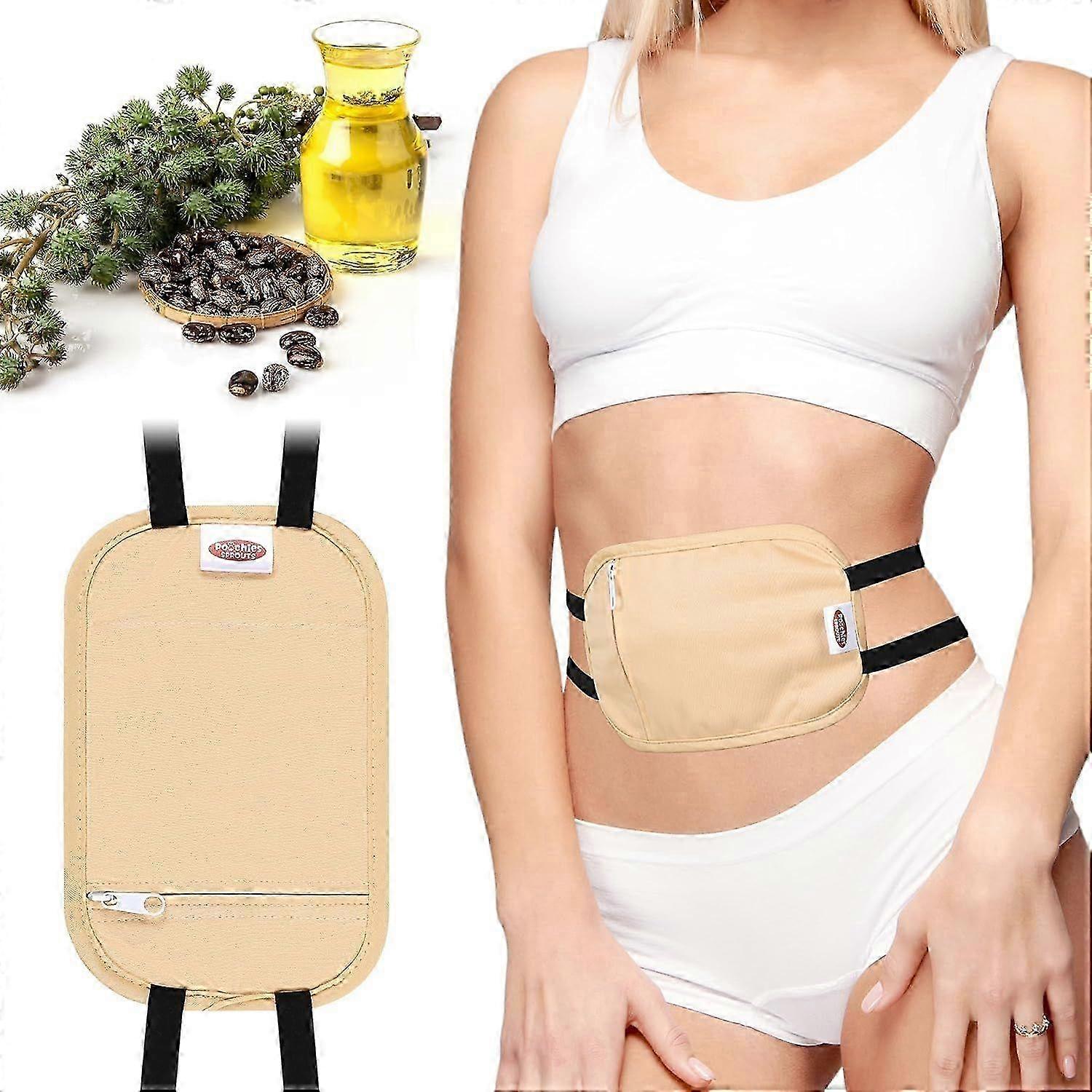 2025 Latest Model Reusable Castor Oil Belly Button Patch, Castor Belly Button