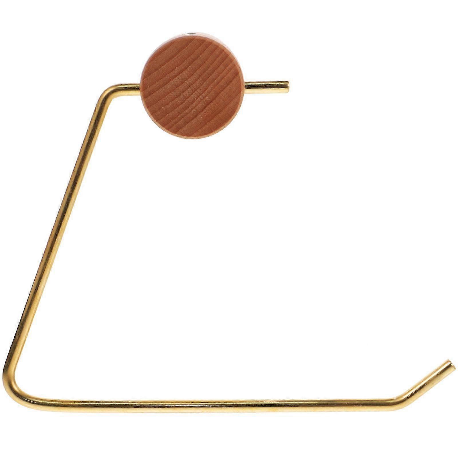 Support de papier toilette moderne support triangle forme laiton pour mur 1Set