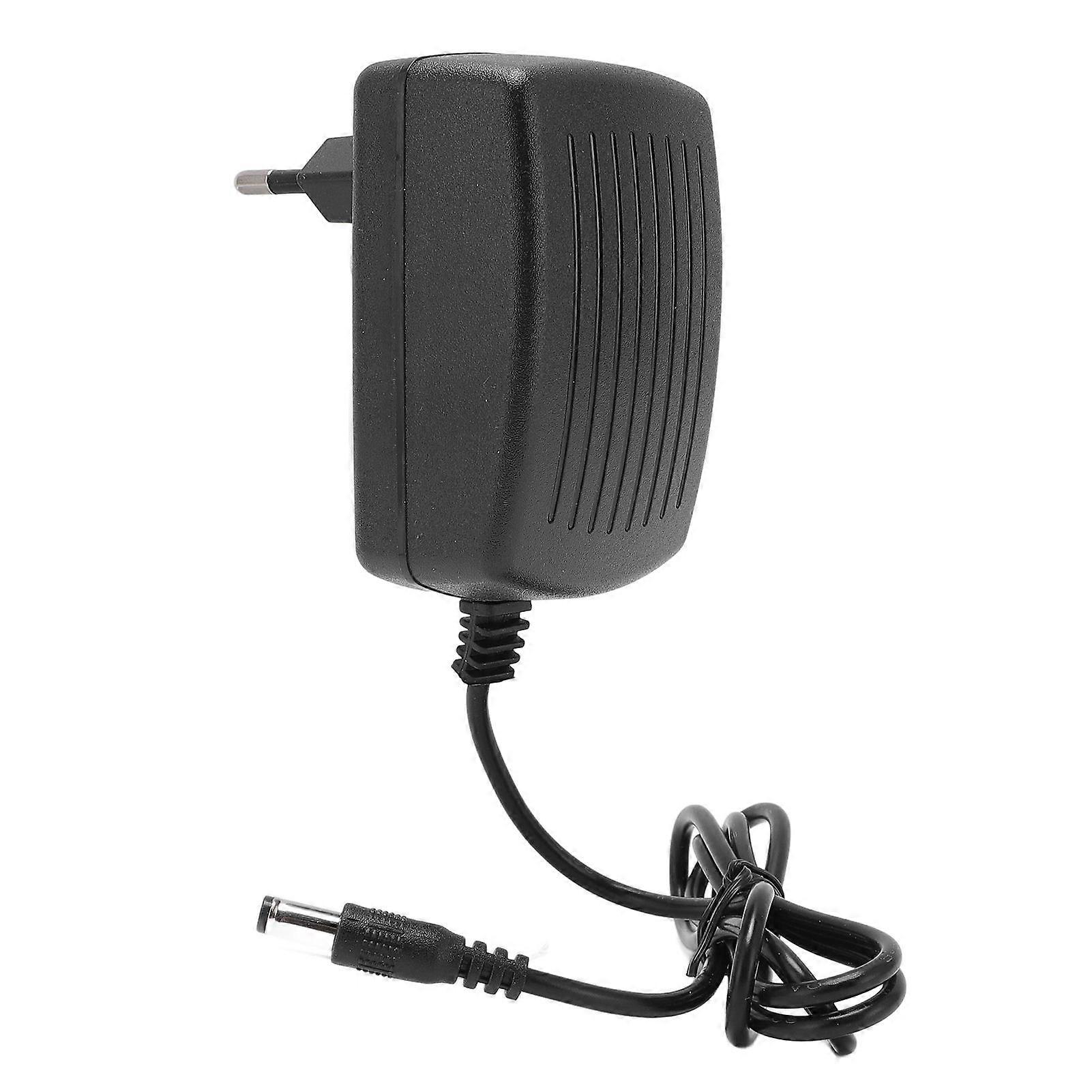 DC Power Supply Adapter 12V 2A AC Input 5.5x2.5mm DC Output Supply Cord for Speaker LED Display Camera EU Plug