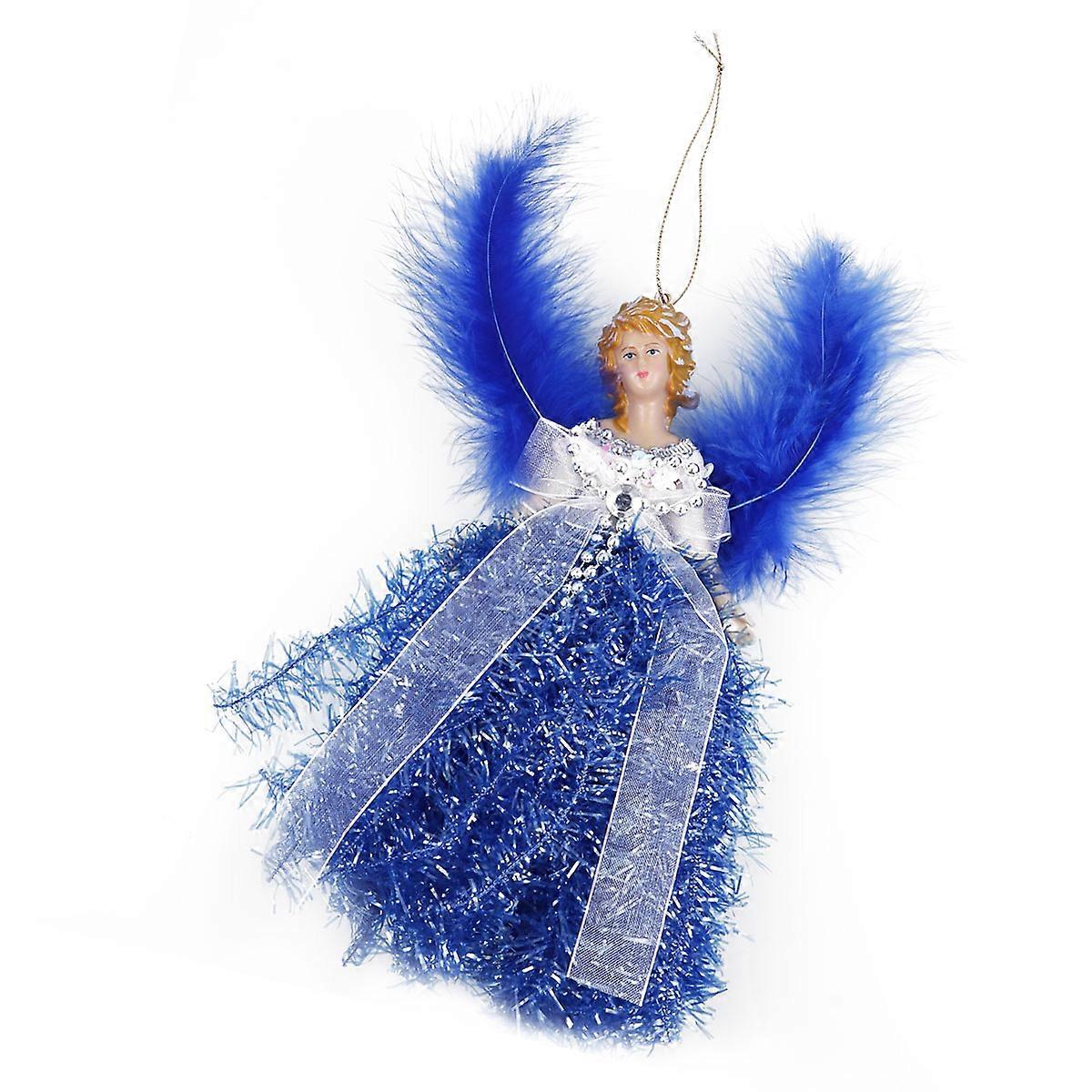 Xmas Party Hanging Adornment for Christmas Tree Decoration Blue