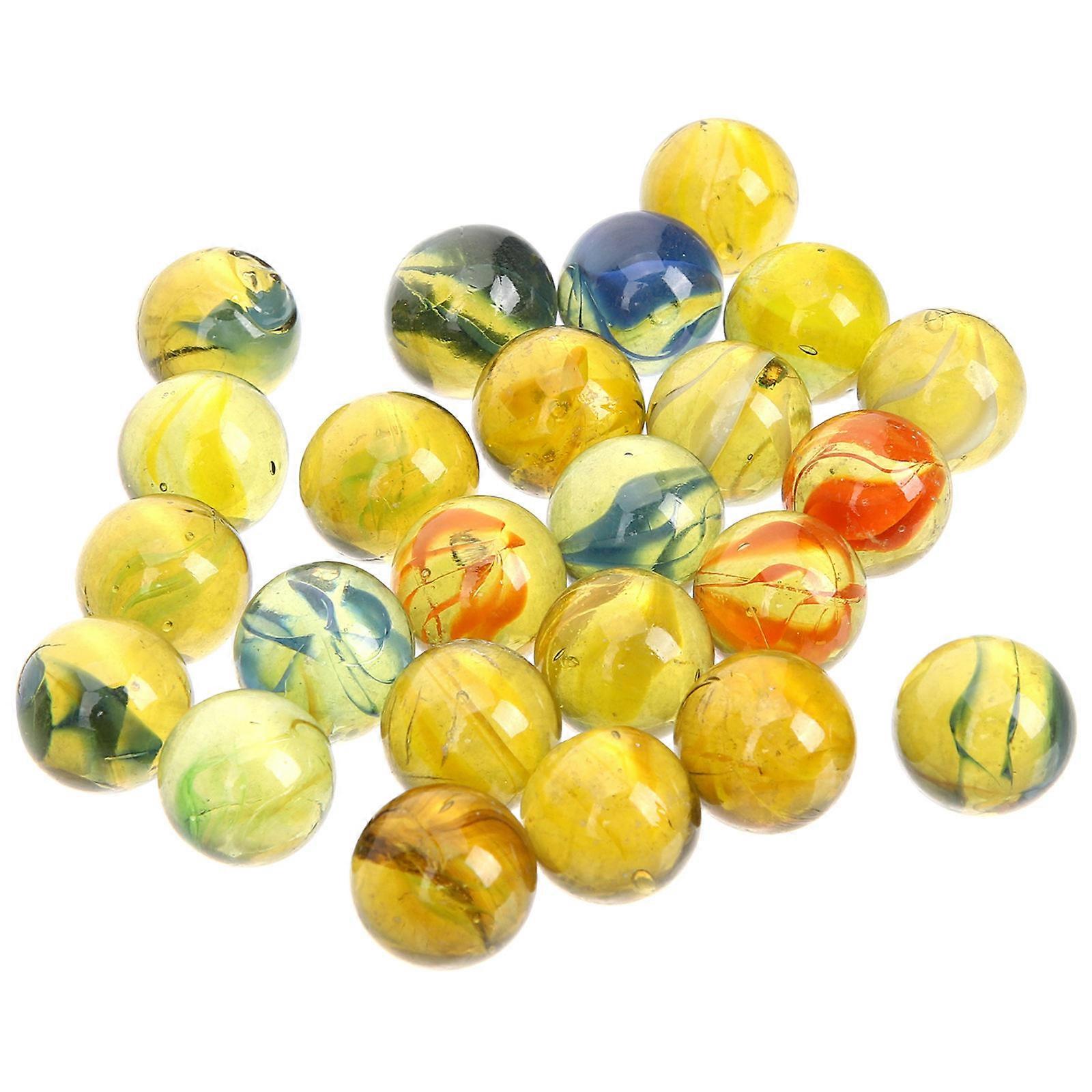 Game Marbles Glass Toys Suitable for Parents and Kids Assorted Material Helping Fine Motor Skill Enhancement 100Pcs