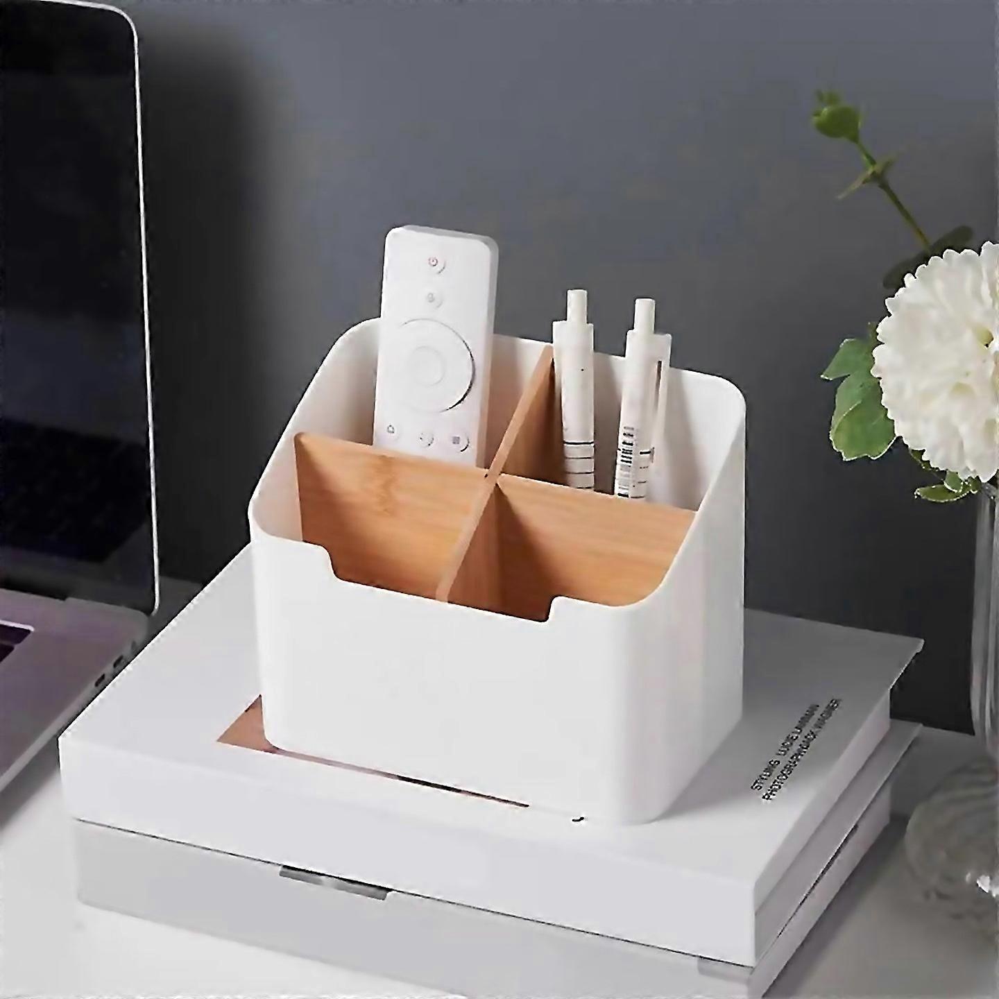 For Storage Box Tv Air Conditioner Remote Control Organizer Black