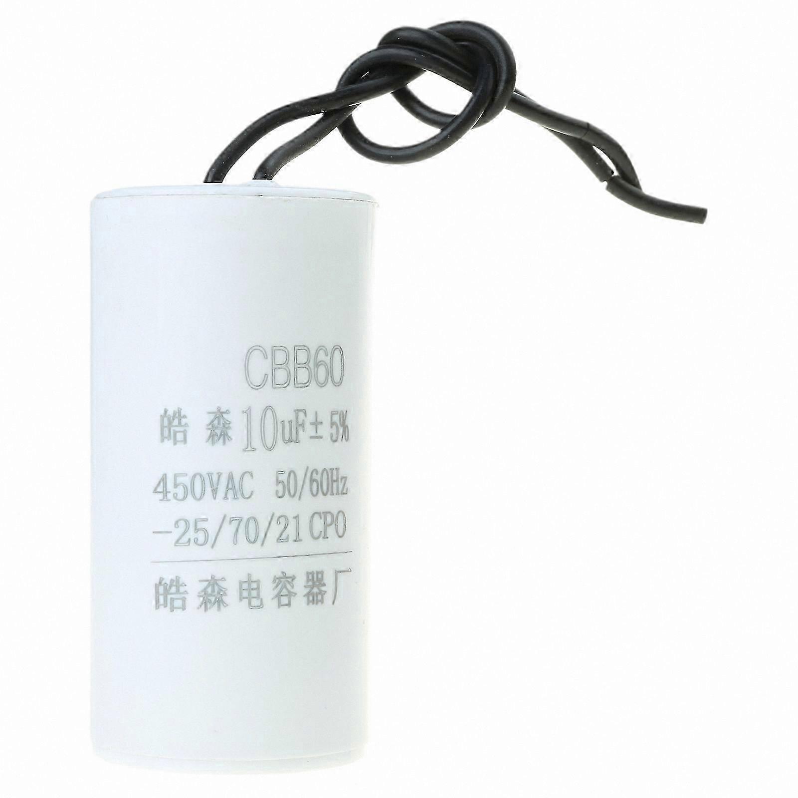 450VAC Motor Start Capacitors for Washing Machines, High Performance and Stable Operation CBB60 Capacitor