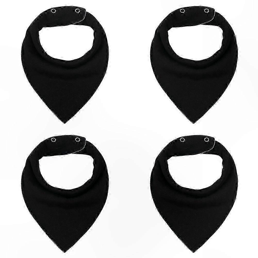 PIAO Baby Bandana Drool Bibs for Drooling and Teething 4 Pack Set