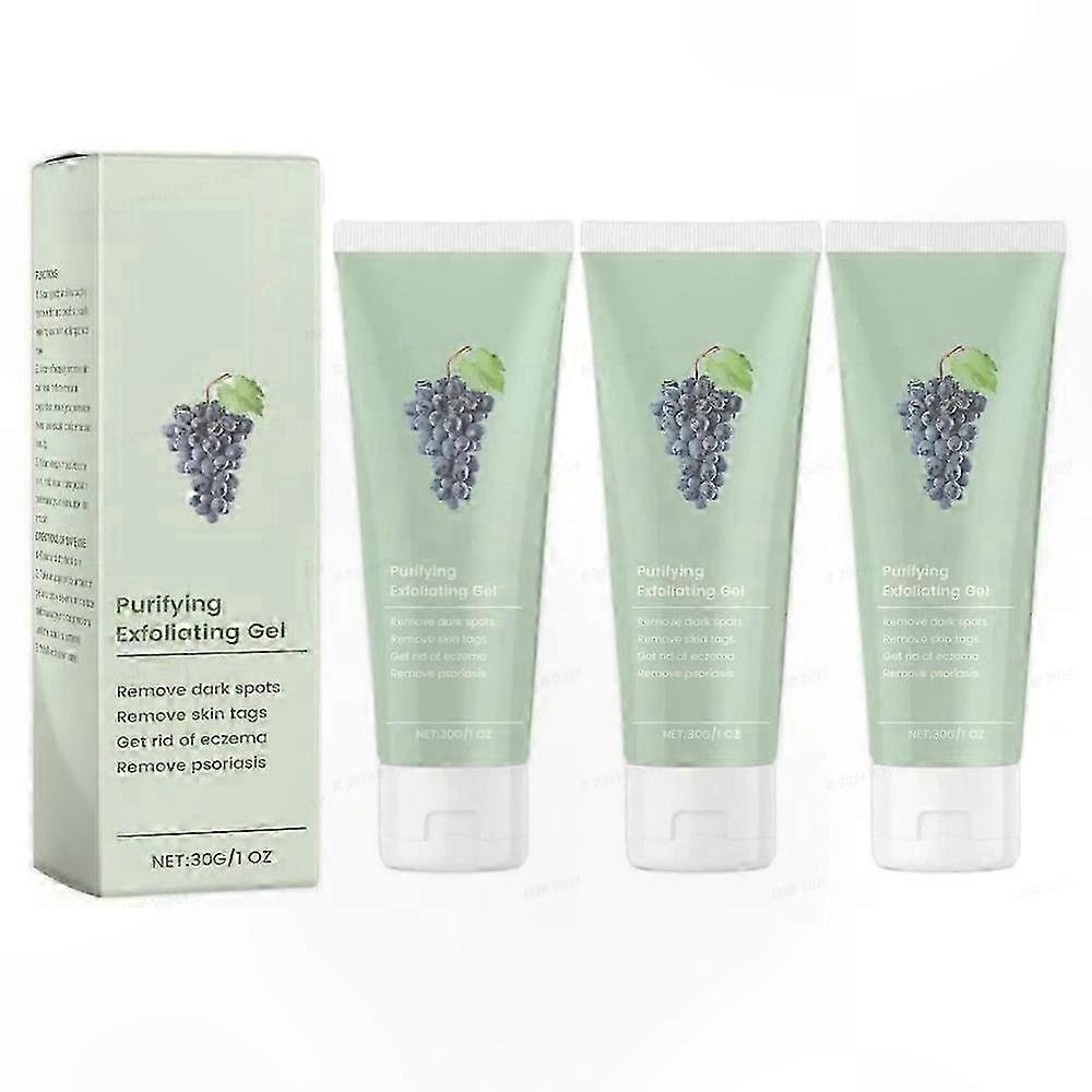 Exfoliating Gel with Purifying Formula for Skin Cleansing and Moisturizing Care