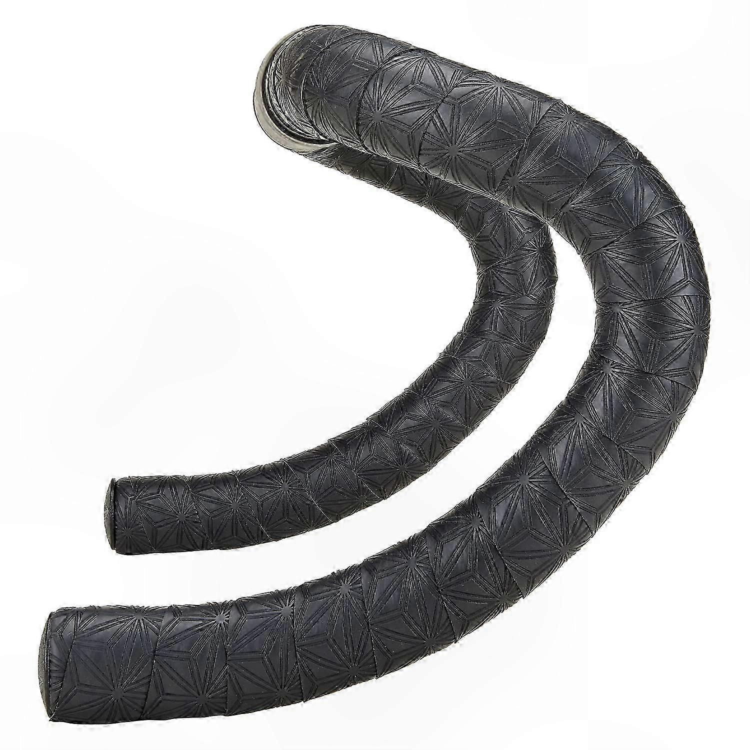 Black Super Sticky Handlebar Tape with Cushioning Support