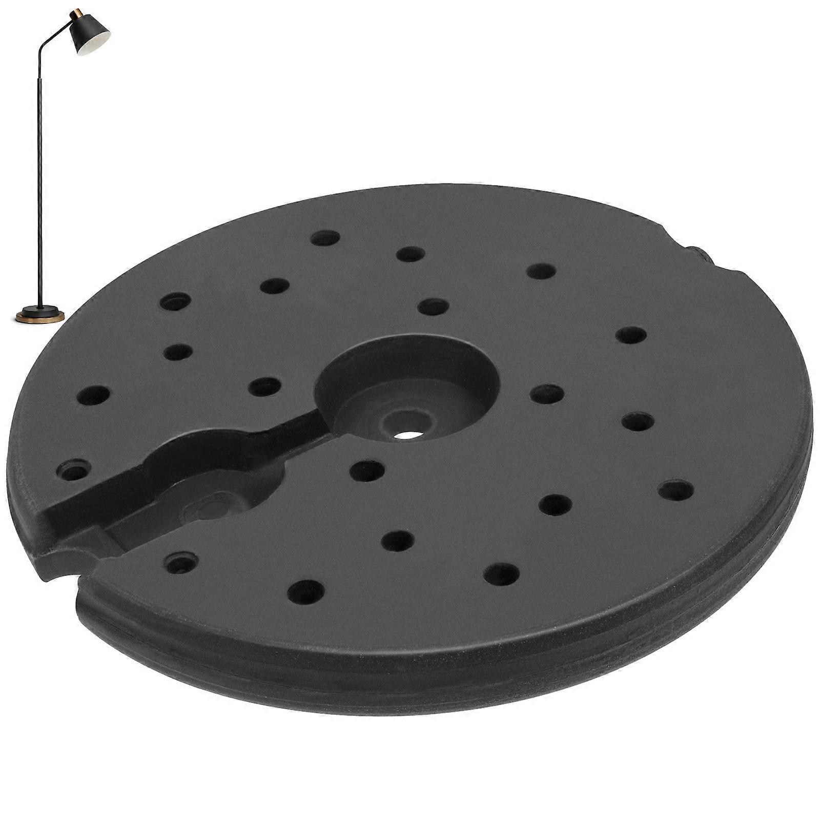 Weighted Desk Lamp Base Plastic for Floor Lamp Stability 2Pcs