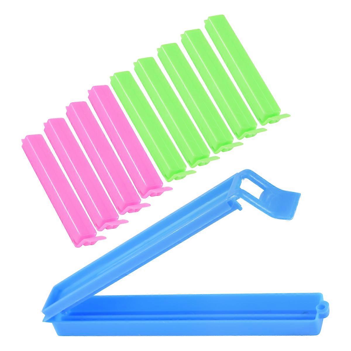 10 Pcs Portable Kitchen Storage Food Snacks Sealing Clip Plastic Tool
