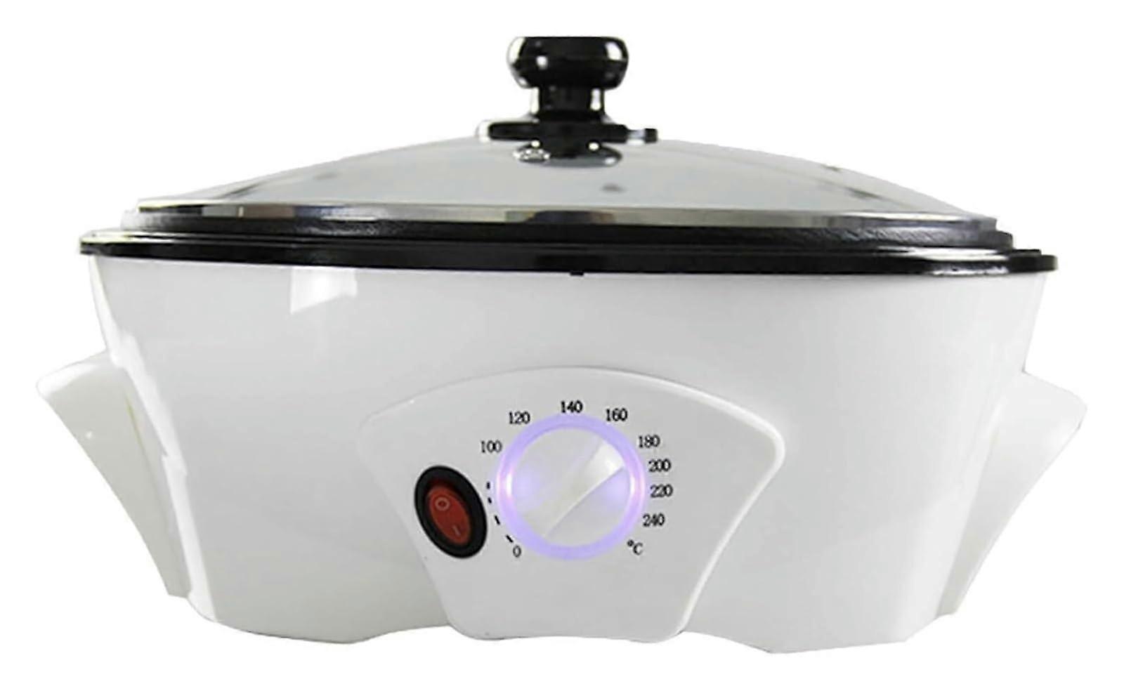 Coffee Roaster Machine, Adjustable Temperature, BuiltIn Timer, NonStick Pan, Easy to Use, Home Coffee Roaster