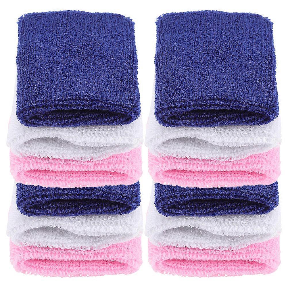 Wrist Sweat Bands Sports Wrist Braces for Support 36Pcs Durable Assorted Colors