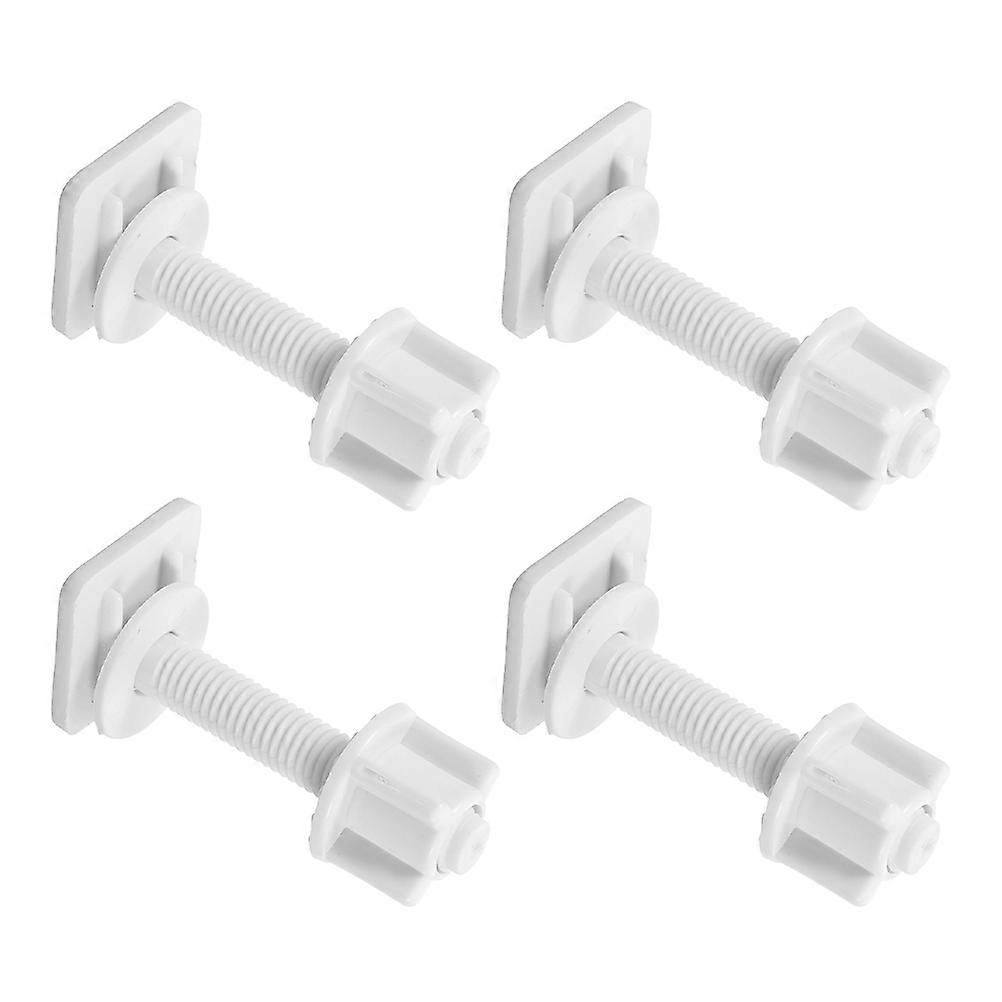 ABS Toilet Seat Screws Accessories For Home Repairs 8Pcs Secure And Stable Mounting With Elegant Design