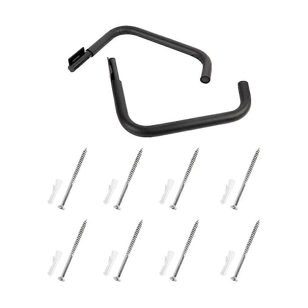 Kayak Paddle Holder Aluminum Alloy Wall Mounted Storage Hooks 2Sets