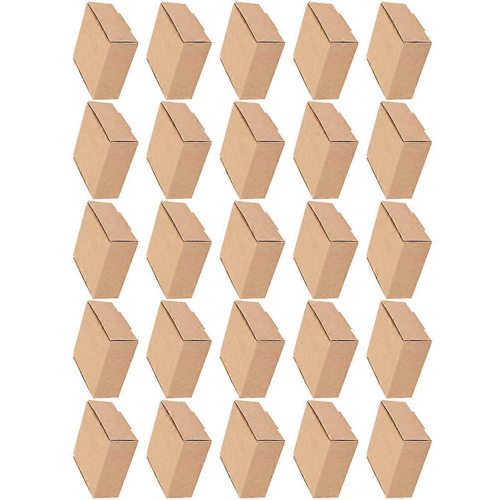 Paper Box 125 Pcs Packing Boxes Square Shape For Envelopes And Towels 7.5x7.5x3cm Compressive Resistance