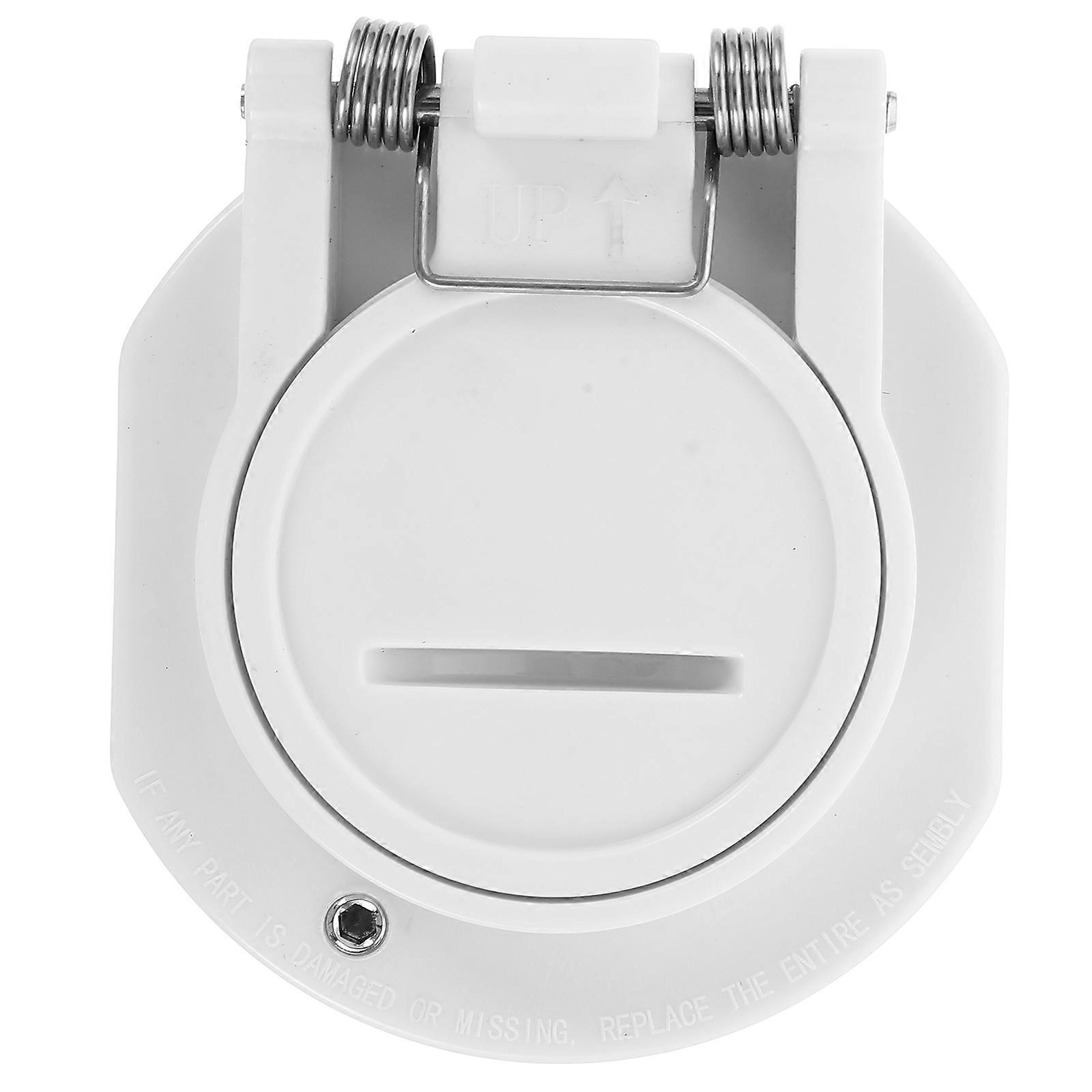 Vacuum Safety Lock for Pool Cleaner Rotation Replacement 5Pcs White Plastic