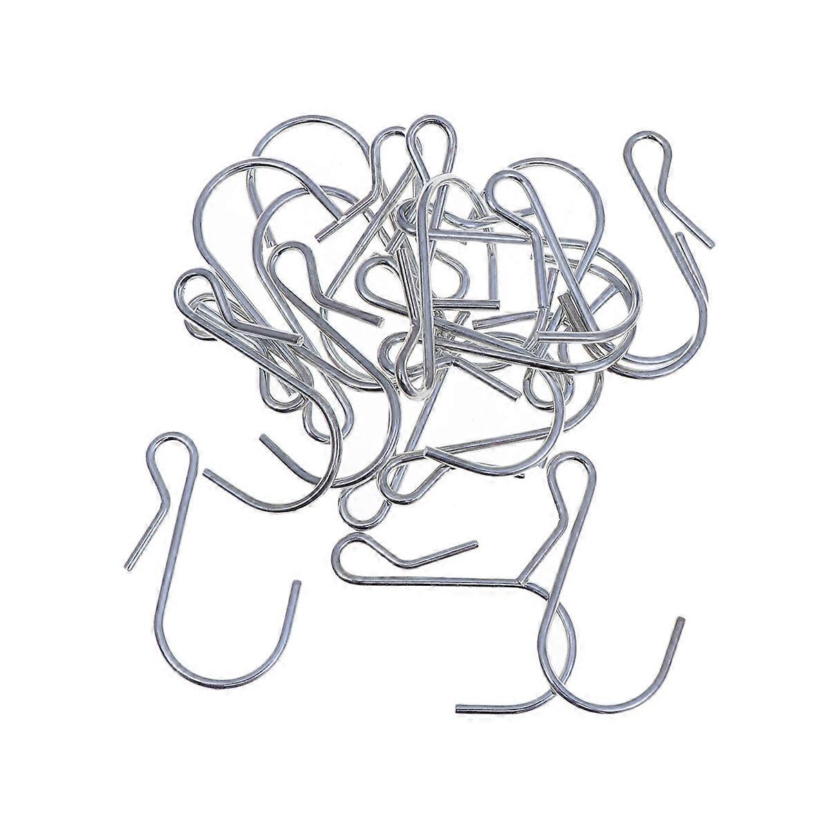 Hangers Metal S Hooks for Hanging Use 100Pcs Silver