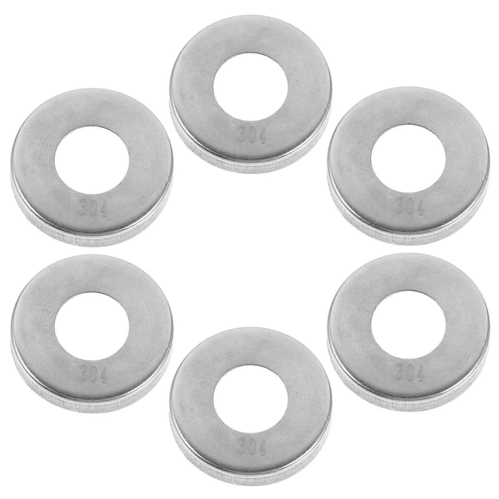 Wear Resistant Silver Flange Covers For Railing Posts Suitable For Outdoor Installation And Home Decoration With Tension Resistant Feature 30Pcs