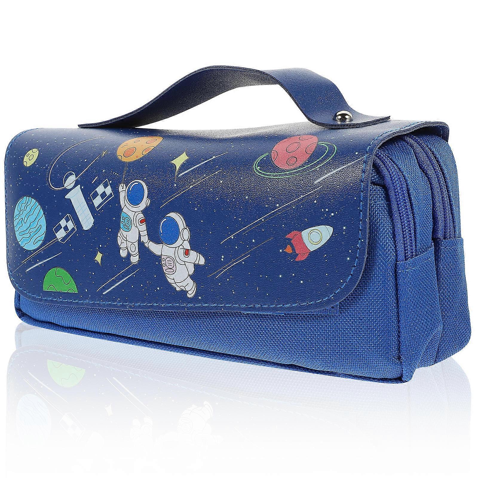 Pencil Case 3Pcs Multi-Function Pencil Case Students Supplies Storage Bag