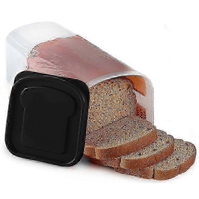 Bread and Sandwich Storage Container - Airtight Food Preservation Box for Fridge and Freezer