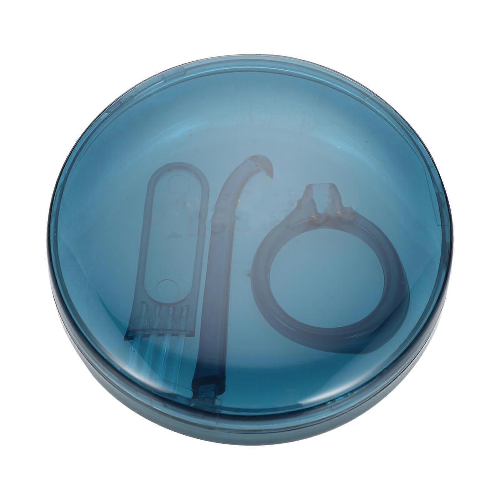 Retainer Storage Box for Denture Portable Navy Case with 1Set