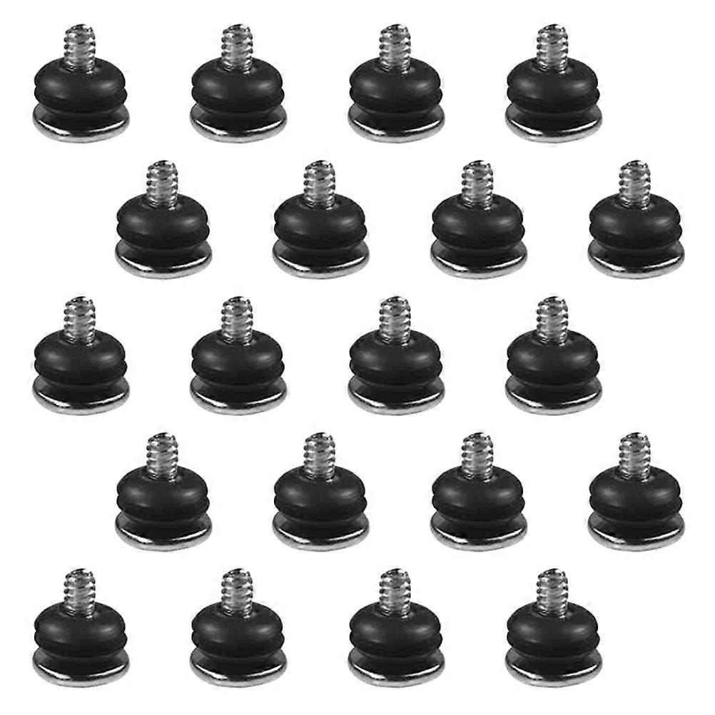 Hard Drive Screw for Computer Repair 40Pcs Black Shockproof Screws