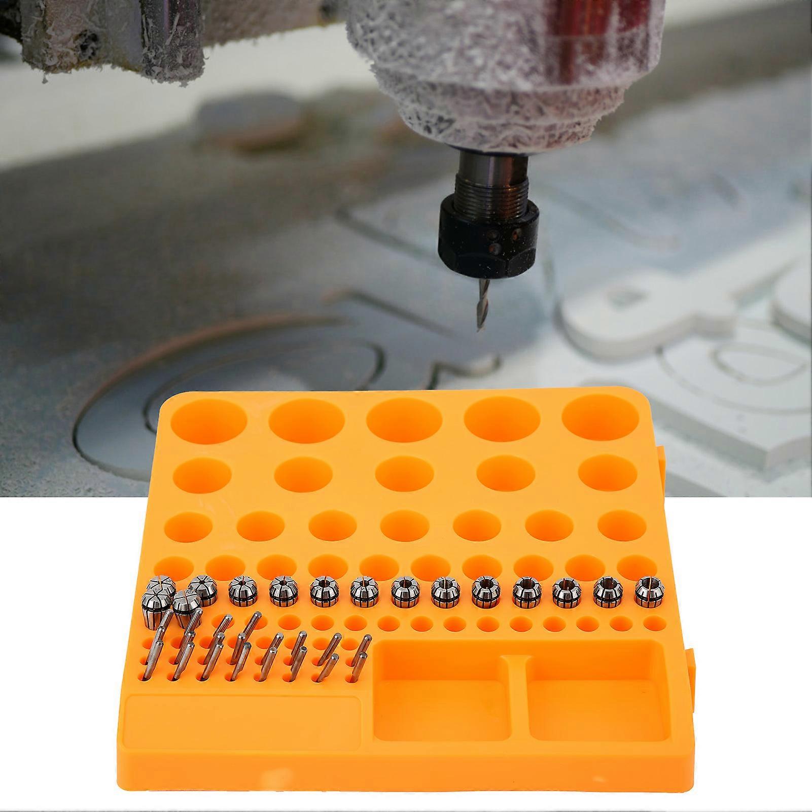 ER11 Collet Chuck Pointed Knife Set 15pcs with Storage Box