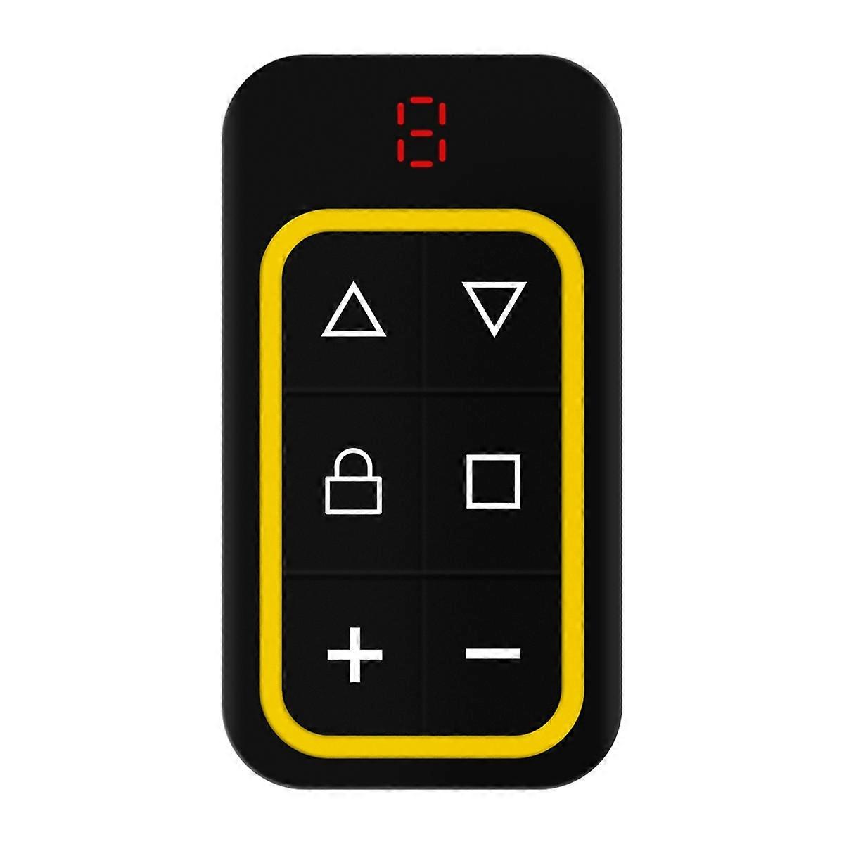 8CH Multi Frequency Garage Door Remote Control 270-868MHZ Yellow