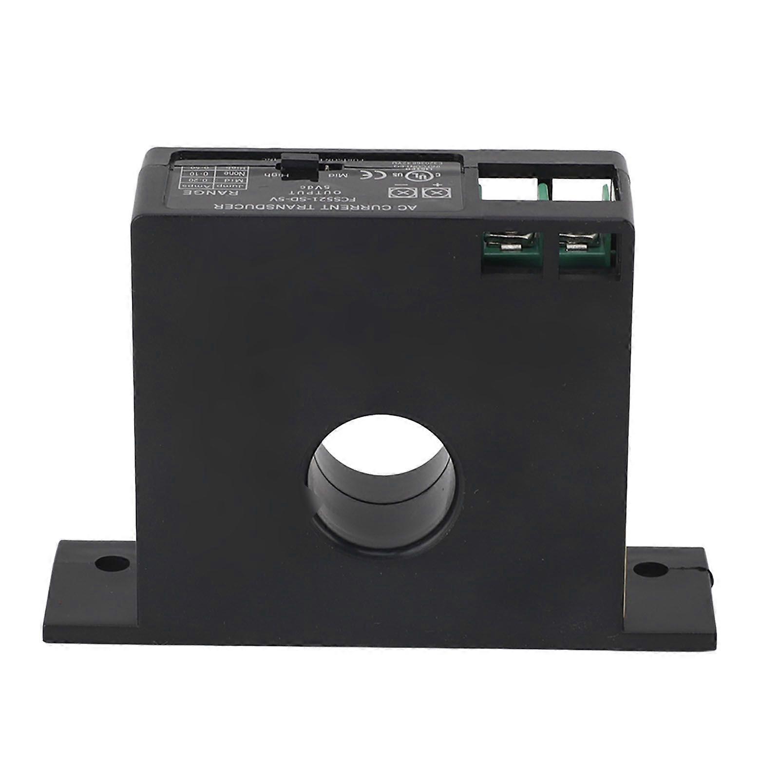 Current Sensor Transmitter High Accuracy Current Converter for Automatic Control System 0 to 5V