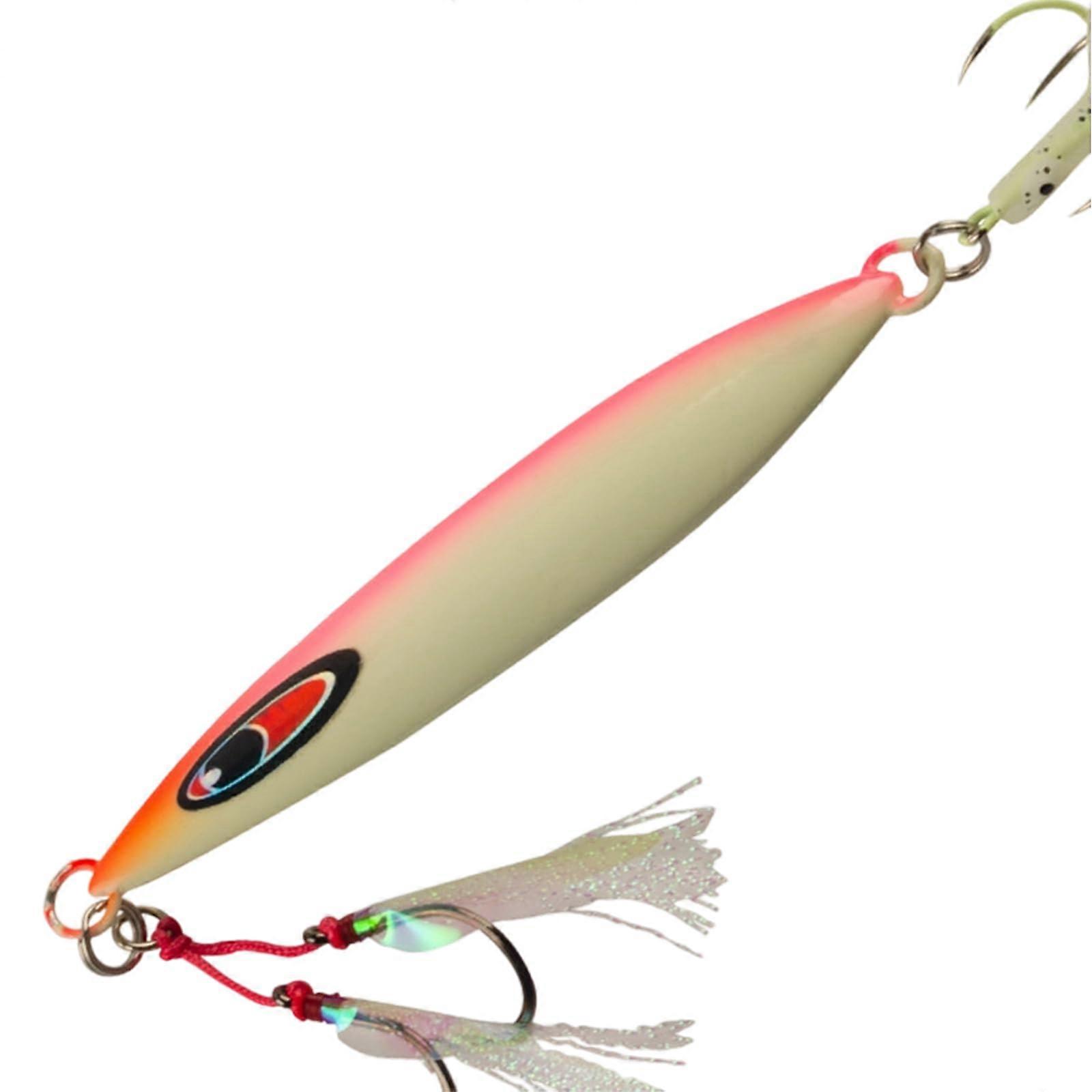 Hard Baits Slow Shaking Jigs Luminously Glowing In The Dark Artificial Lures For Jigging Spinner Hooks