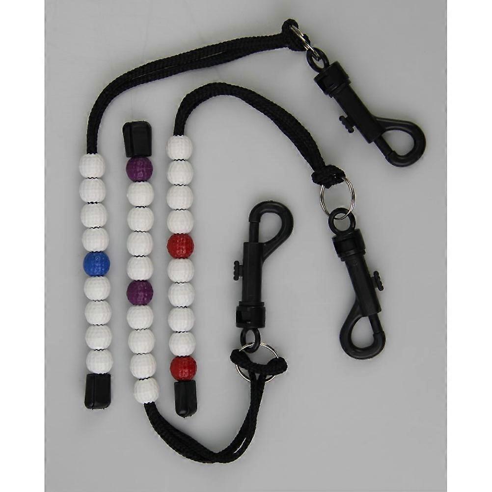 Bead Mark Stroke Ball Style Score Counter for Golf 24Pcs