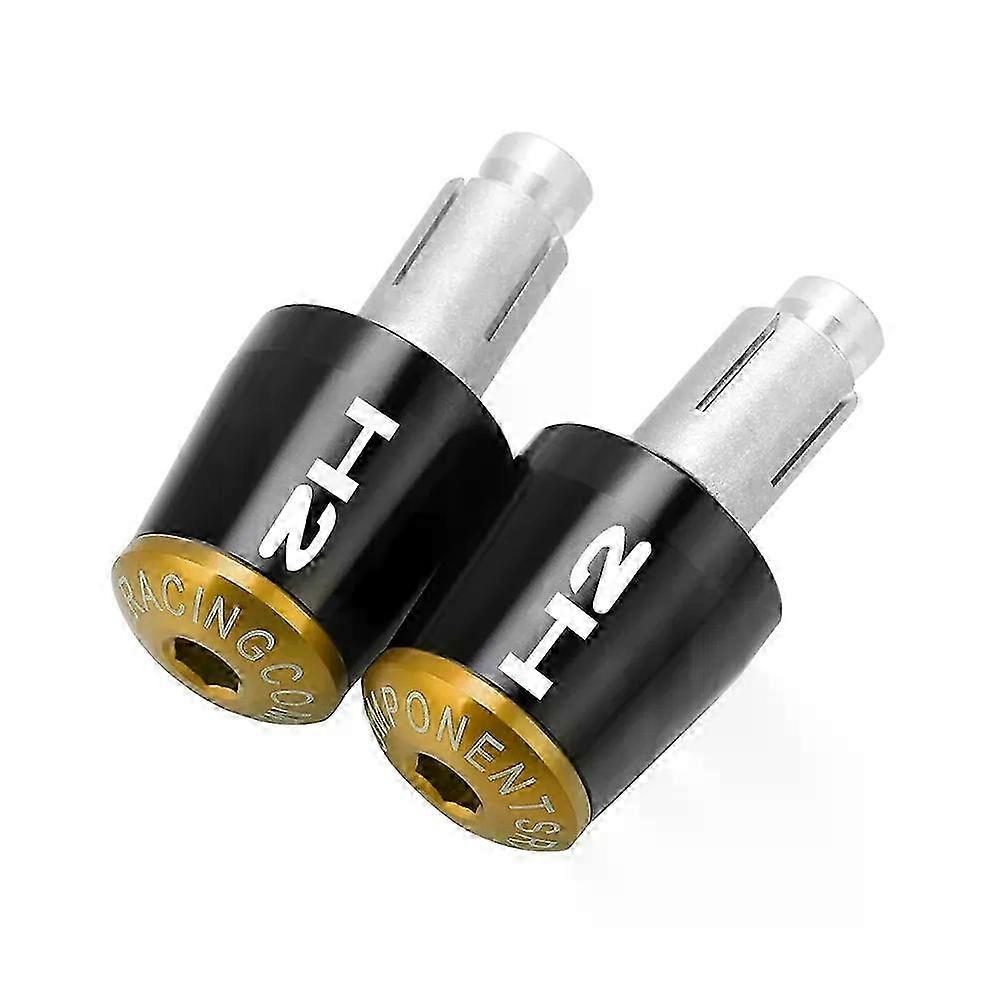 For KAWASAKI NINJA H2 H2R H2SX 2018-2021 2022 Handlebar Gear Balanced Plug Slider Handlebar Grips Cap Handle Bar Cap End Plugs 26s