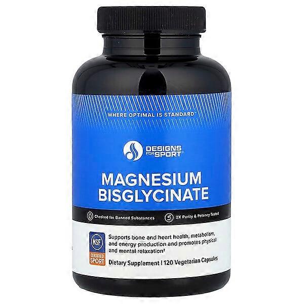 Designs For Health, Designs For SportÃÂÃÂÃÂÃÂÃÂÃÂÃÂÃÂ®, Magnesium Bisglycinate, 120 Vegetarian Capsules (150 mg per Capsule)
