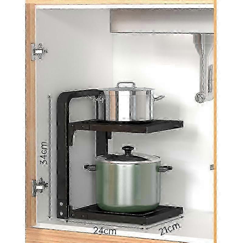Adjustable kitchen tabletop sink pot lid pot pot rack bowl rack storage rack multi-functional folding storage rack 2025