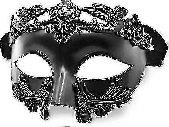 男性用マスカレードマスク-ギリシャローマベネチアンマスクマルディグラマスク