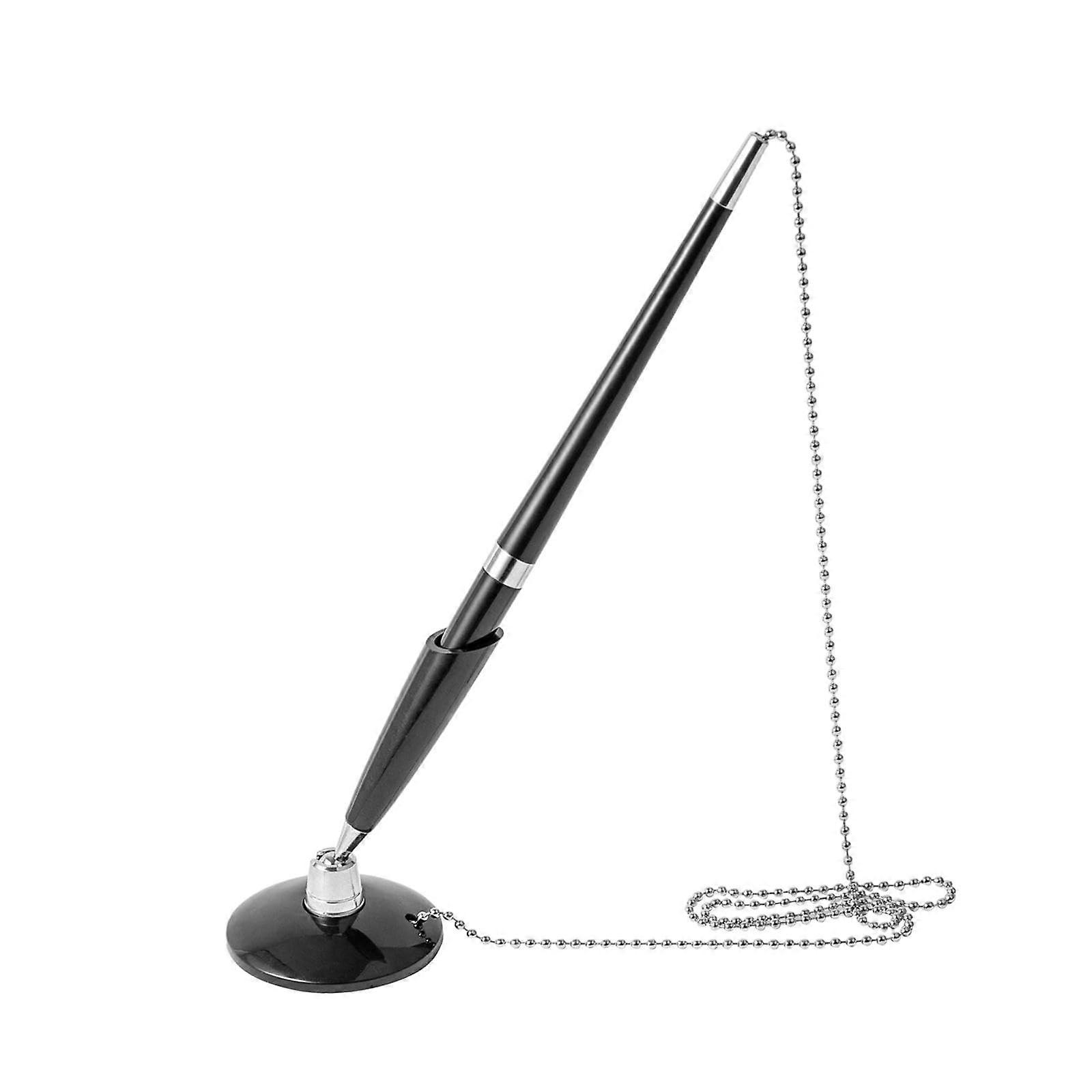 Round Base Autograph Pen For Guest Signing And Engagement Black