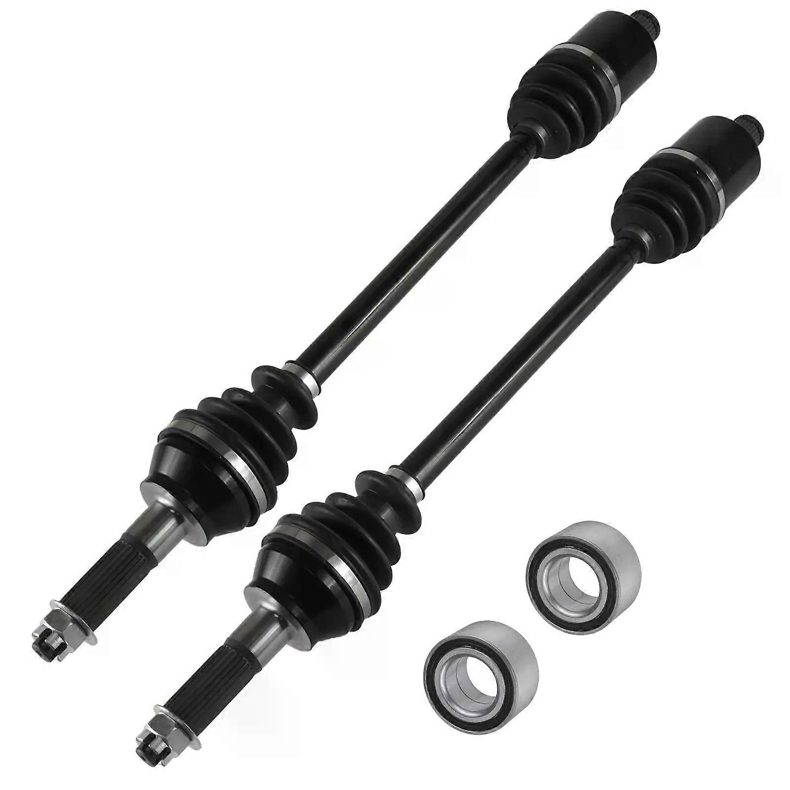 Rear Left & Right CV Joint Axle W/ Bearing For Polaris Ranger Crew 800 2010-14 NO.28144