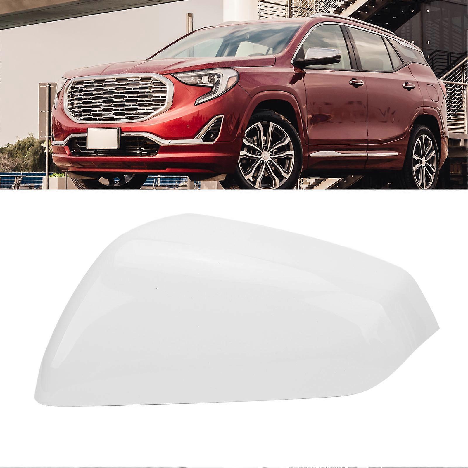 Rearview Mirror Cap Strong Protection Long Durability White Side Mirror Cover For Terrain 2018 to 2023 Left 