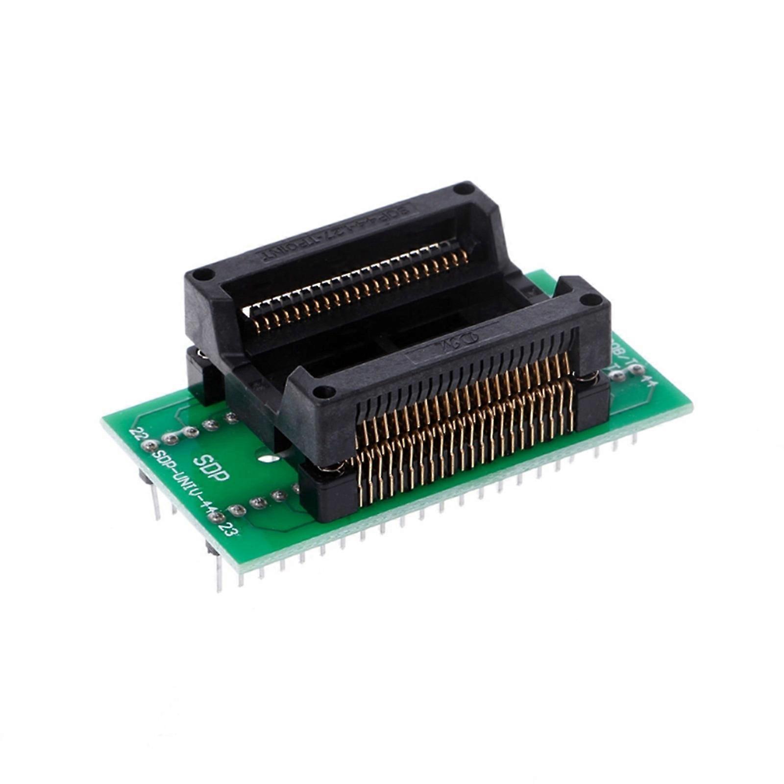 Effficient PSOP44 to DIP44 IC Test Socket Adapter for T56 Programmer and most 48PIN Programmers Precise Multicolor