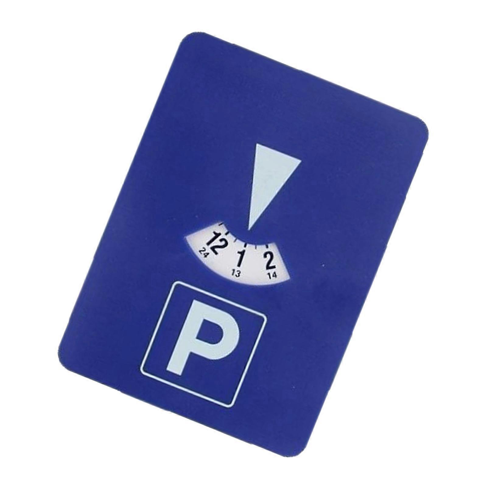 Automotive Parking Duration Recorder Antiscratch Plastic Body Intuitive Button Controls Space Saving Dashboard Organizer Multicolor