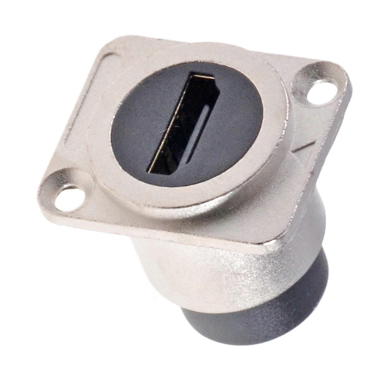 Double Port Digital Platform Notch Link D Type and Round Type Connection for Rapid Indication Transmission  Silver