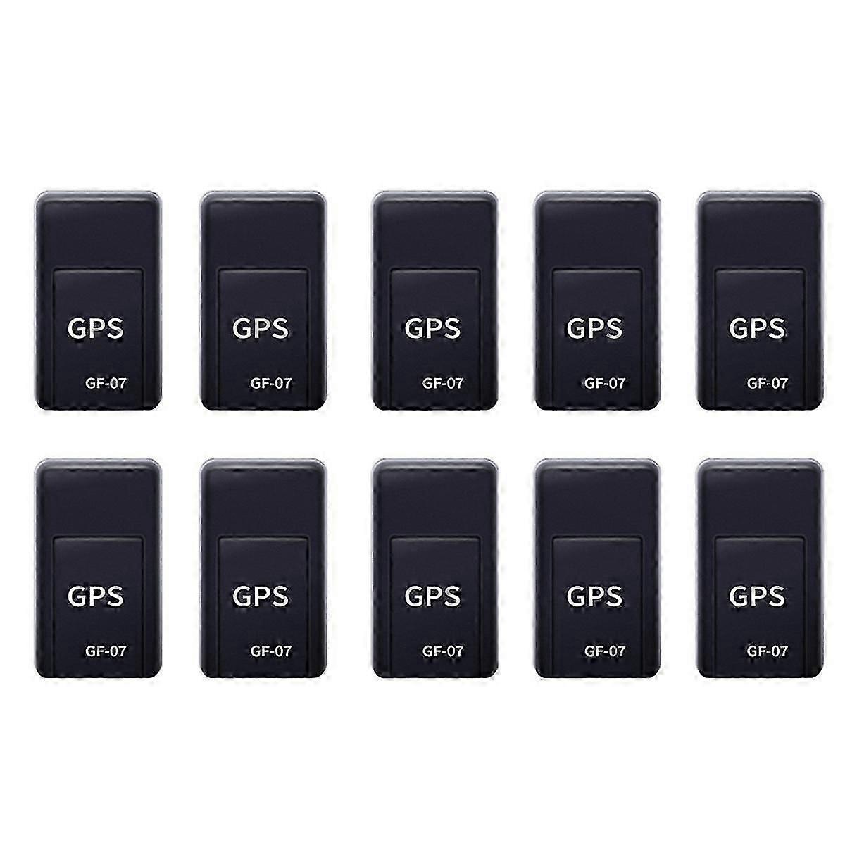 10pcs GF07 Magnetic GPS Tracker Device Mini Real Time Tracking Locator Car Motorcycle Remote Control Tracking Monitor