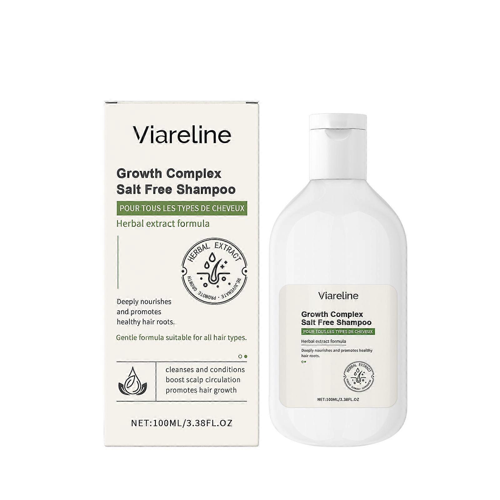 Viareline Herbal Conditioning Shampoo Gentle Cleansing Scalp Cleansing Improve Frizzy Hair Conditioning Shampoo
