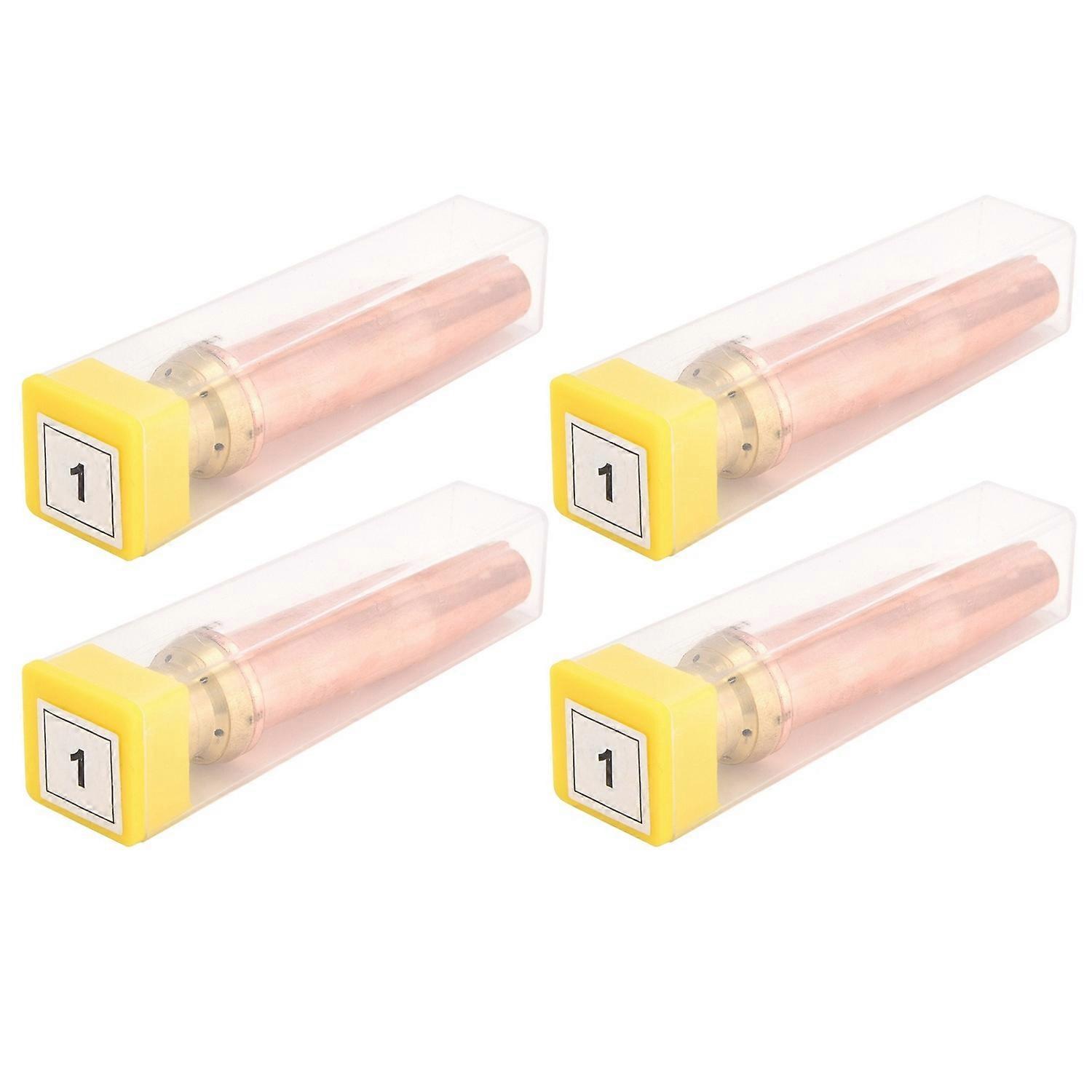 4Pcs Propane Cutting Torch Tips High Temperature Resistance Fast Cutting Isobaric Cutting Nozzle1#