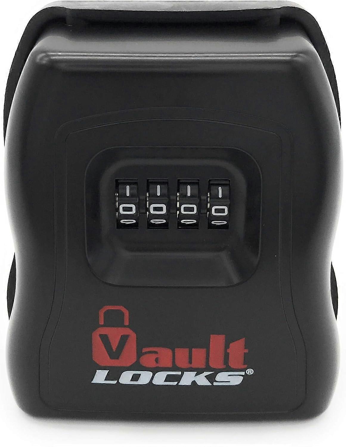 Wall Mount Lockbox for House Keys Outdoor - Keysafe Storage Lock Box With 4-Digit Numeric Combination