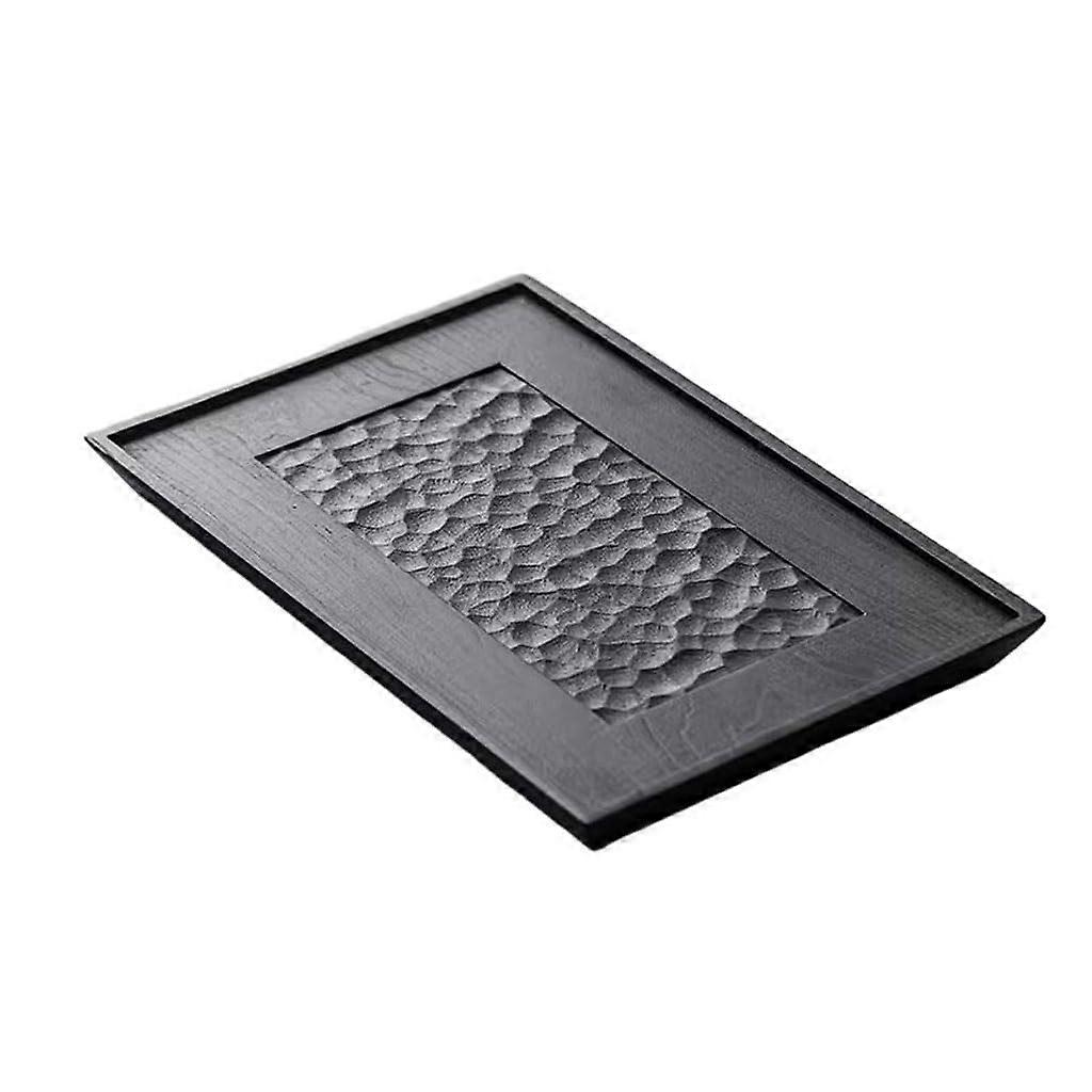 Modern Decorative Rectangular Tea Tray, Chinese Style Serving Tray For Home And Living Room, Tea Table And Entertaining Guests