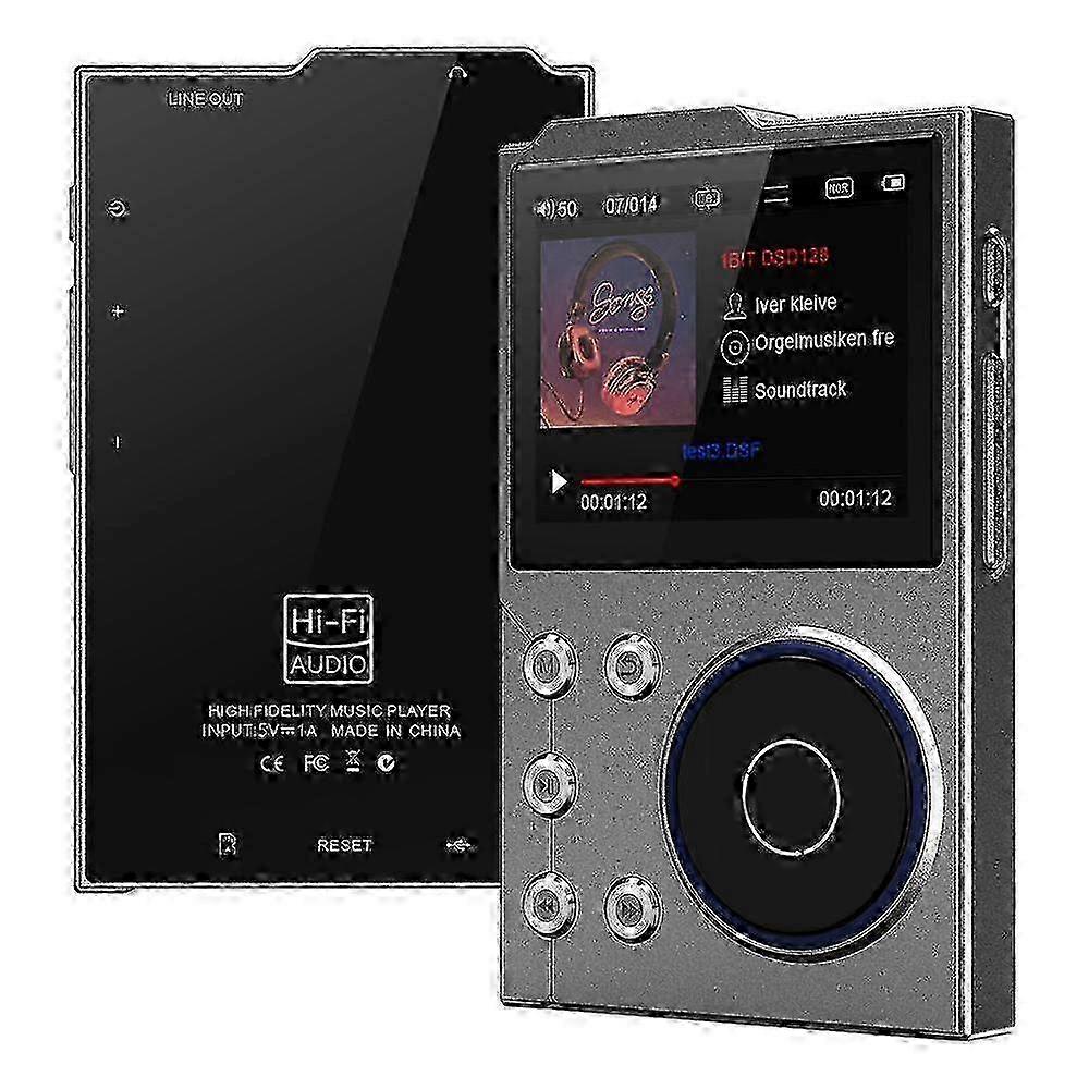 2.4 Inch HIFI Bluetooth Music Player DSD256 Mastering Sound Quality Walkman 16GB 2025