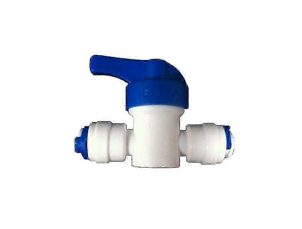 1/4" Inline Shut Off Valve For Refrigerator/freezer/reverse Osmosis Filter System